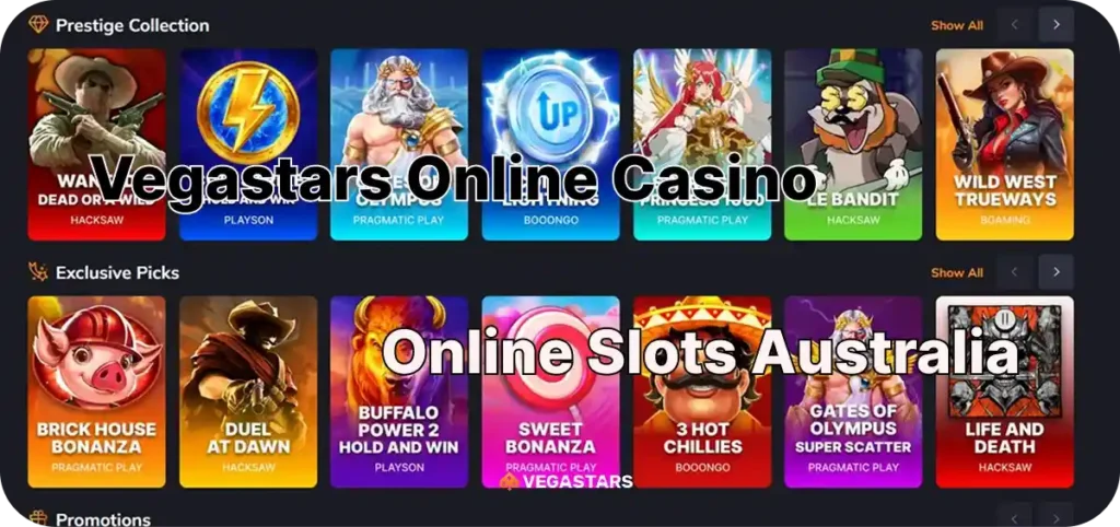 Vegastars Online Slots